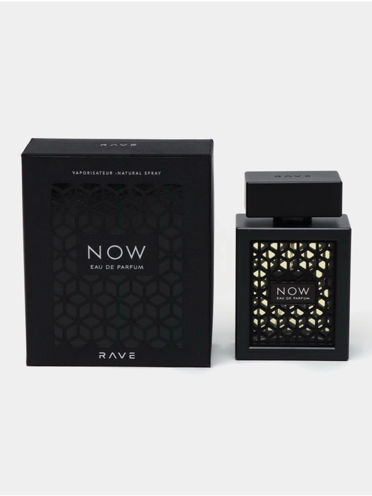Parfyumlangan suv NOW RAVE, erkaklar uchun hashamatli va elegant ifor, 100ml