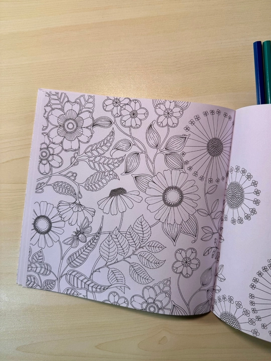Mandala, anti-stress, boyash kitobi, raskraska kattalar uchun, 24ta rasmli, sifatli qog'oz