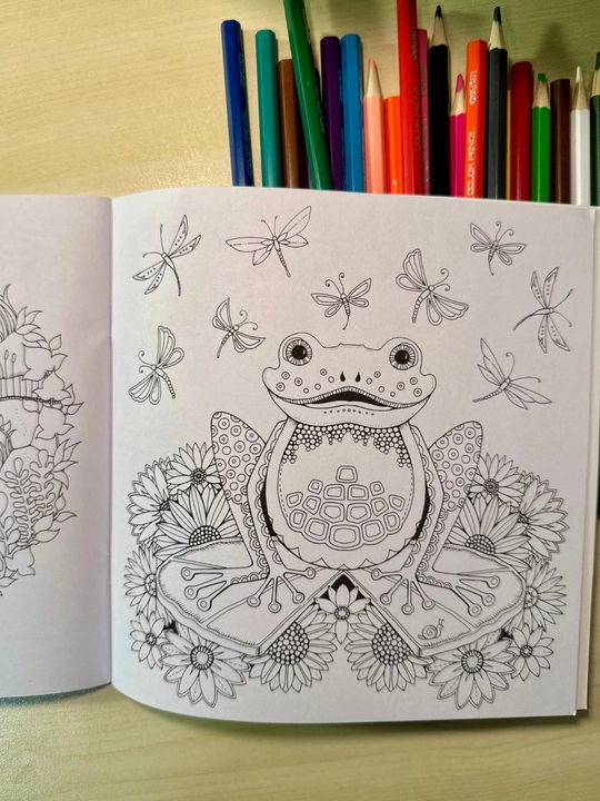 Mandala, anti-stress, boyash kitobi, raskraska kattalar uchun, 24ta rasmli, sifatli qog'oz