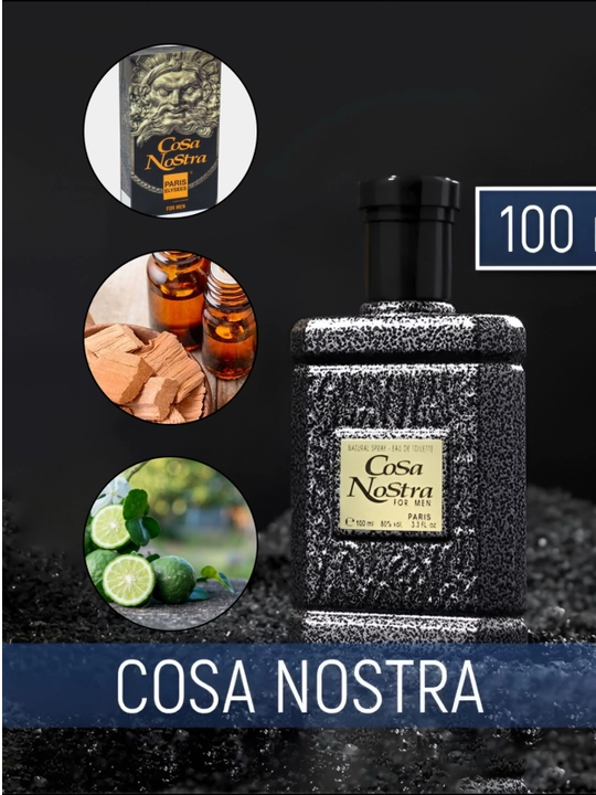 Cosa NoStra, Елисейский Париж, элегантный мужской парфюм, 100 мл - 