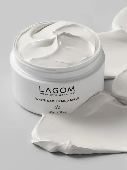 Lagom Глиняная маска для лица отшелушивающая Корея 110 мл