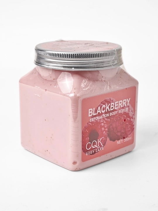 Скраб для лица и тела Sherbet Body Scrub, с экстрактом малины и клубники, 500 / 350 гр