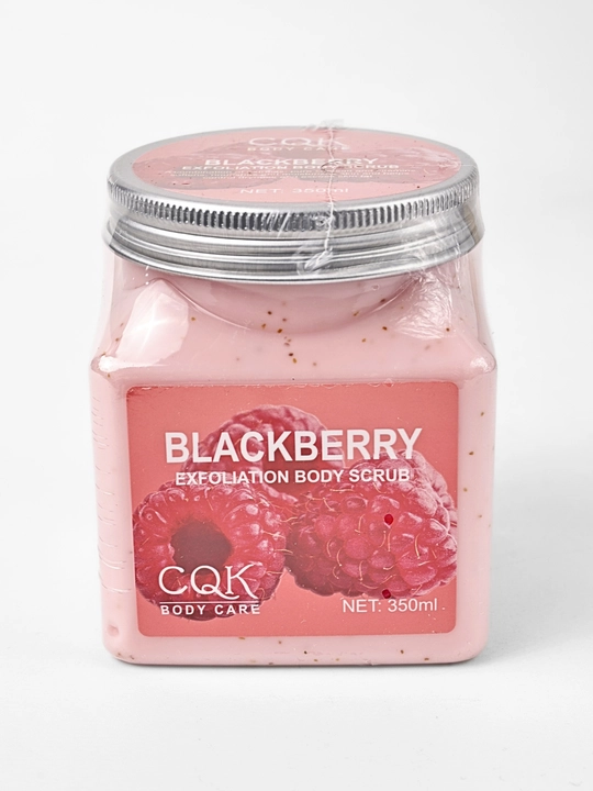 Скраб для лица и тела Sherbet Body Scrub, с экстрактом малины и клубники, 500 / 350 гр