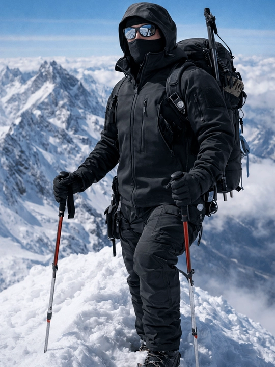 Softshell 5.11 taktik to‘plami - kurtka va shim, qishki, namlikdan himoyalovchi