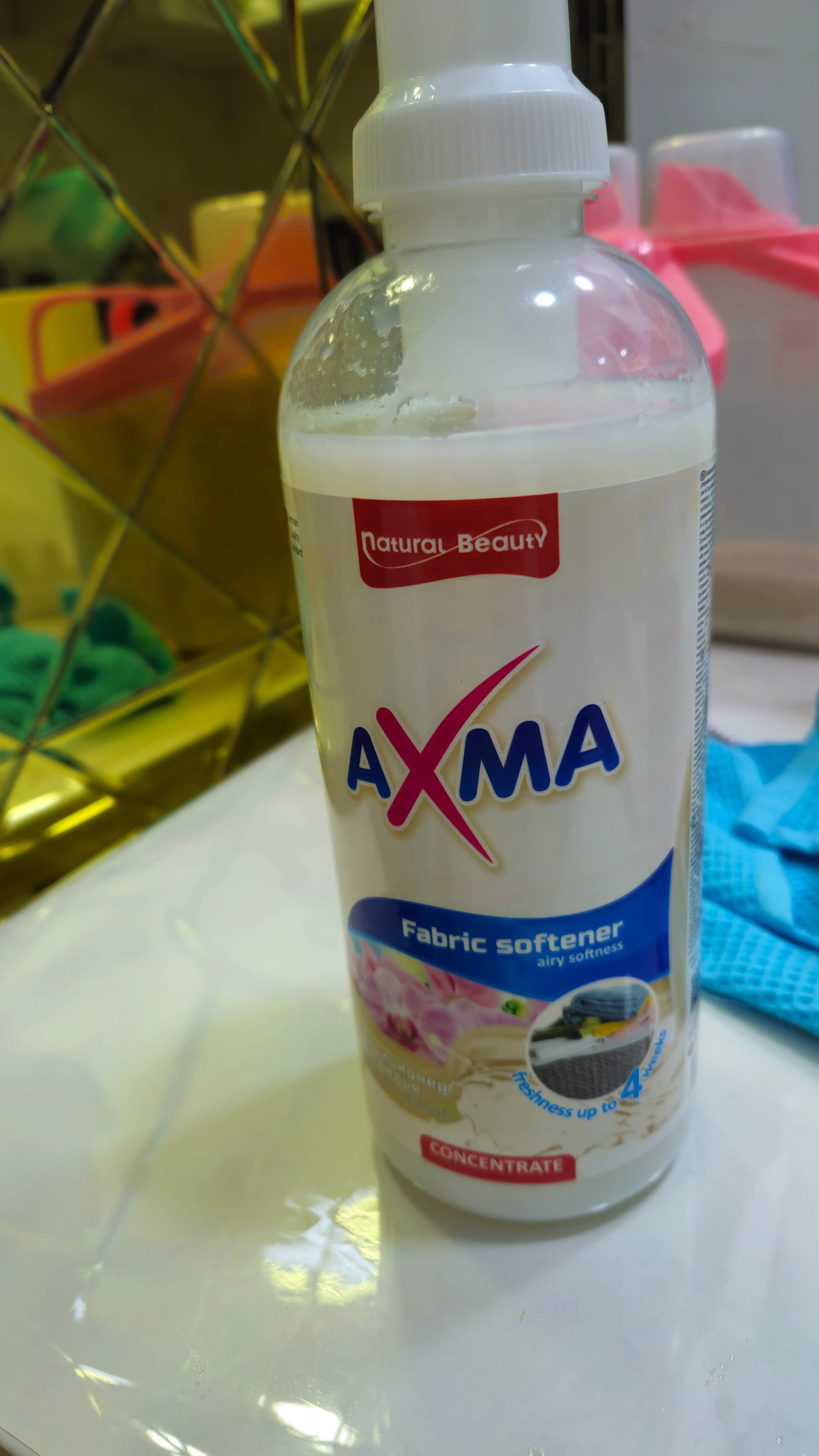 Кондиционер для белья AXMA, воздушная мягкость, 1 л