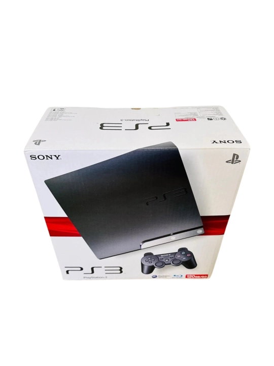 Sony PlayStation 3 Slim, 250–500GB, с установленными играми, 1–4 геймпада