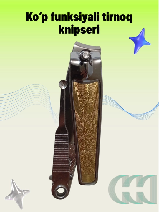 Qo‘l va oyoq tirnoqlari uchun uniseks knipser, Universal tirnoq olgich