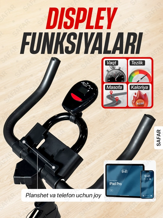 Velotrenajyor, uyda sport bilan shug‘ullanish uchun