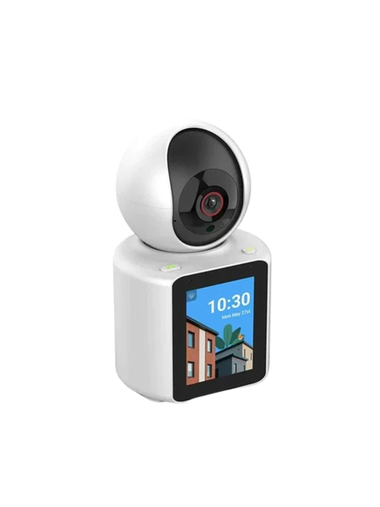 Juft linzali va harakat sensoriga ega Wi-Fi video kuzatuv kamerasi