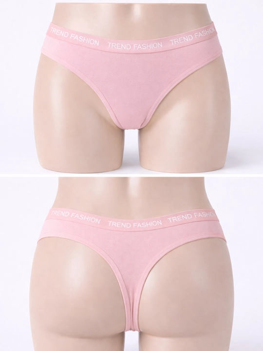 Ayollar uchun paxtali string (tanga) ichki kiyim, universal razmer 44–48 - 