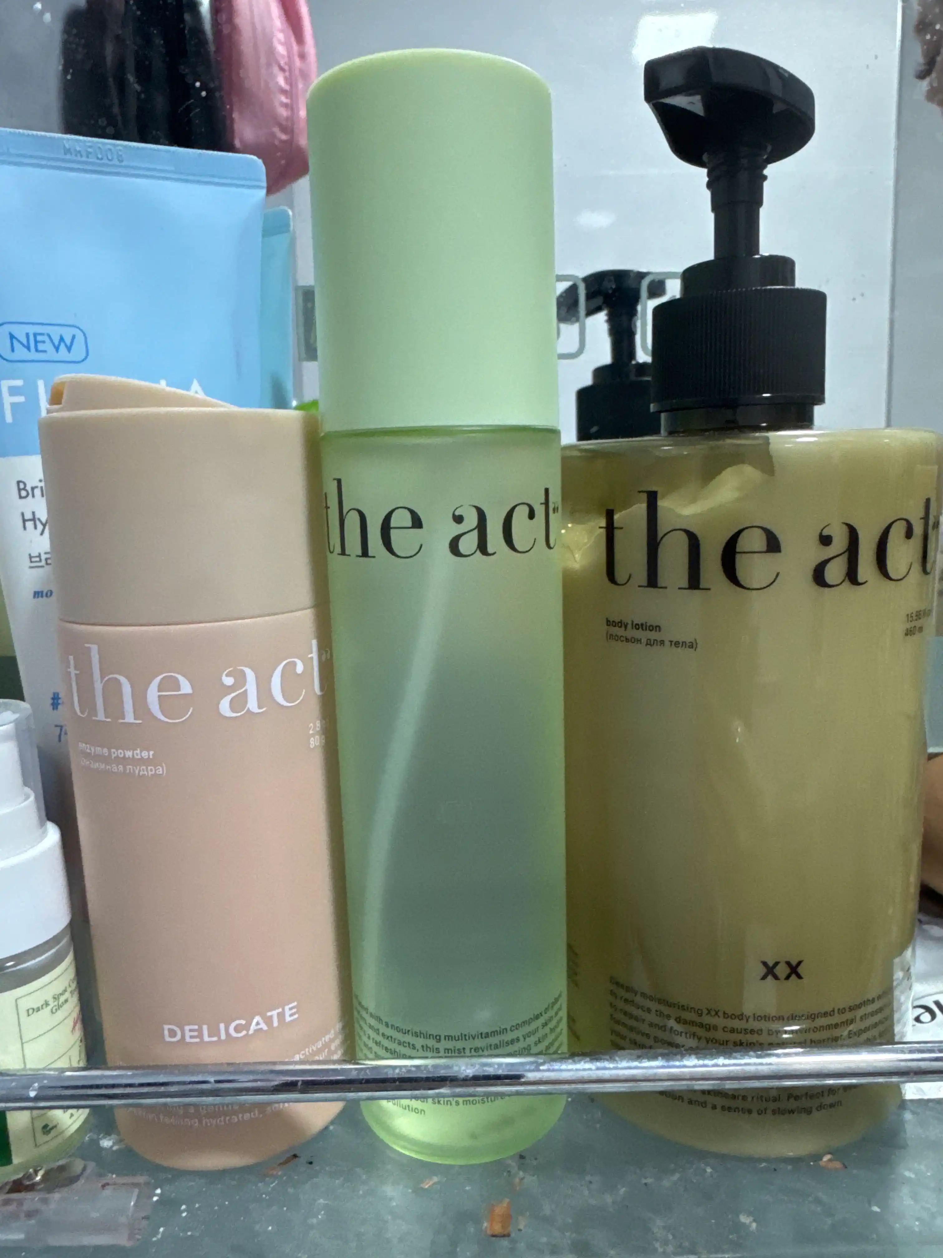 Спрей мист для лица The Act, увлажняющий, с гиалуроновой кислотой, для всех типов кожи