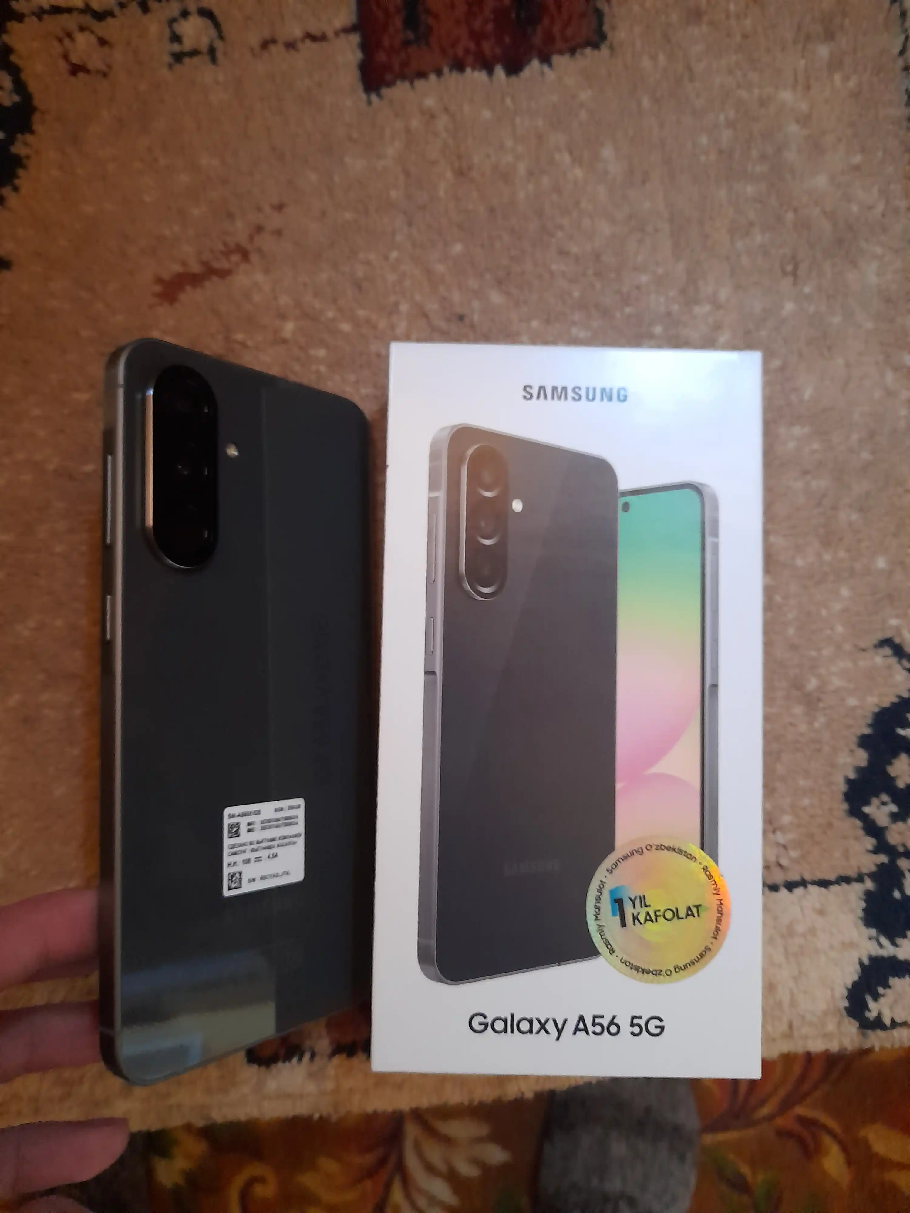 Смартфон Samsung Galaxy A56 5G, 8GB 256GB, SAMOLED 120Hz 6.7", 5000 mAh
