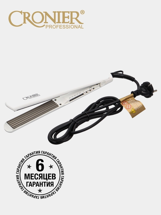 Professional soch uchun gafri dazmol Cronier CR-926a, CR-919, keramik plastinali - 