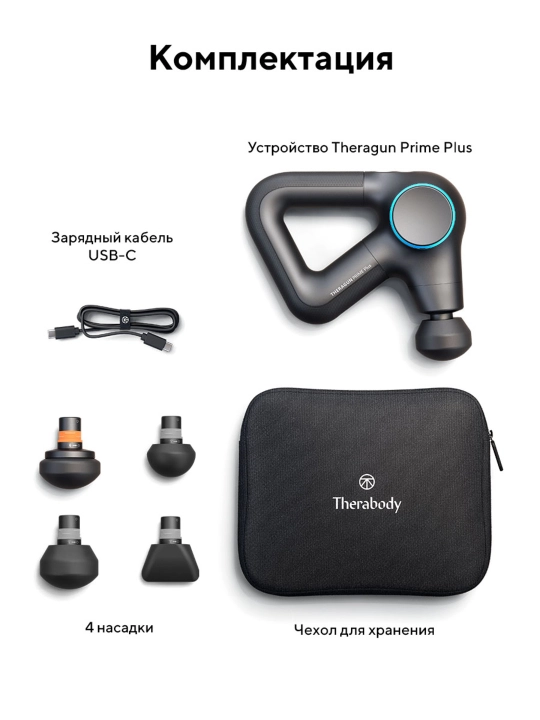Перкуссионный массажер Theragun Prime Plus
