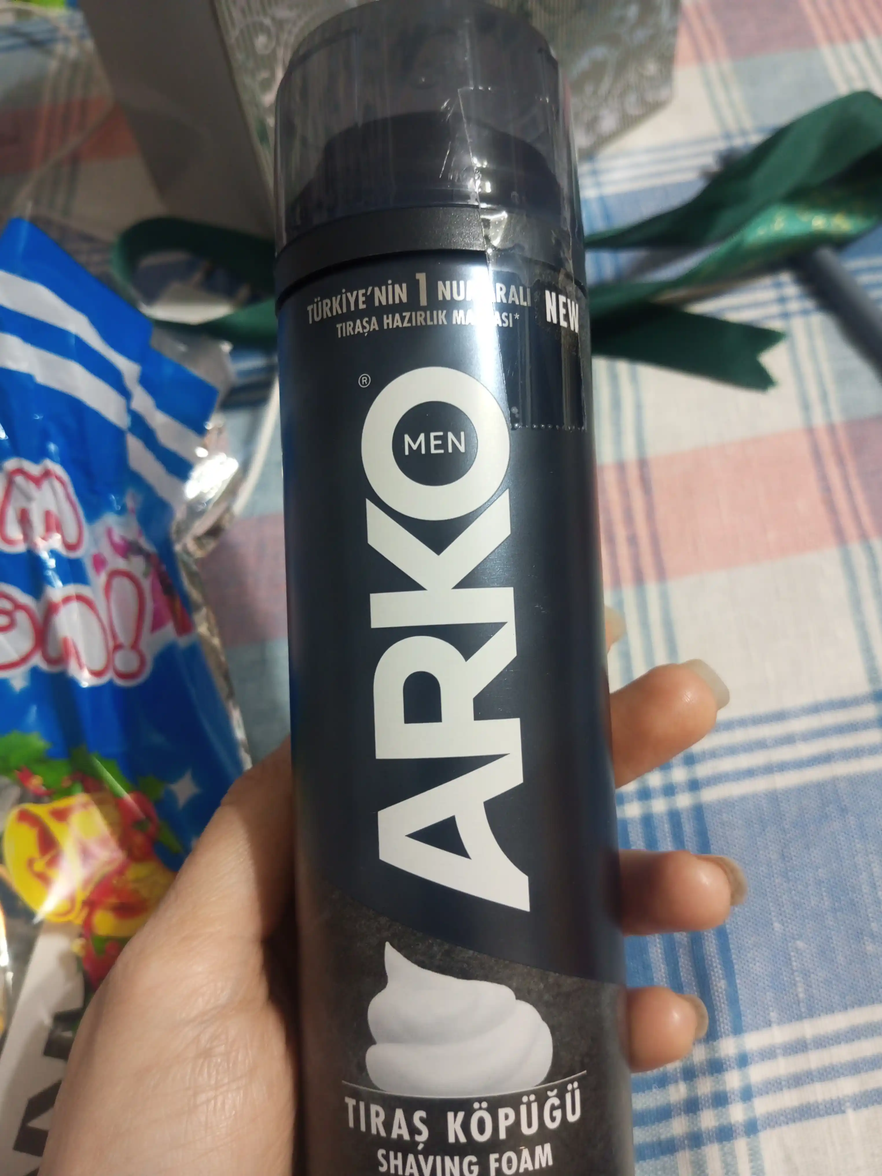 Пена для бритья Arko Black, 200 мл