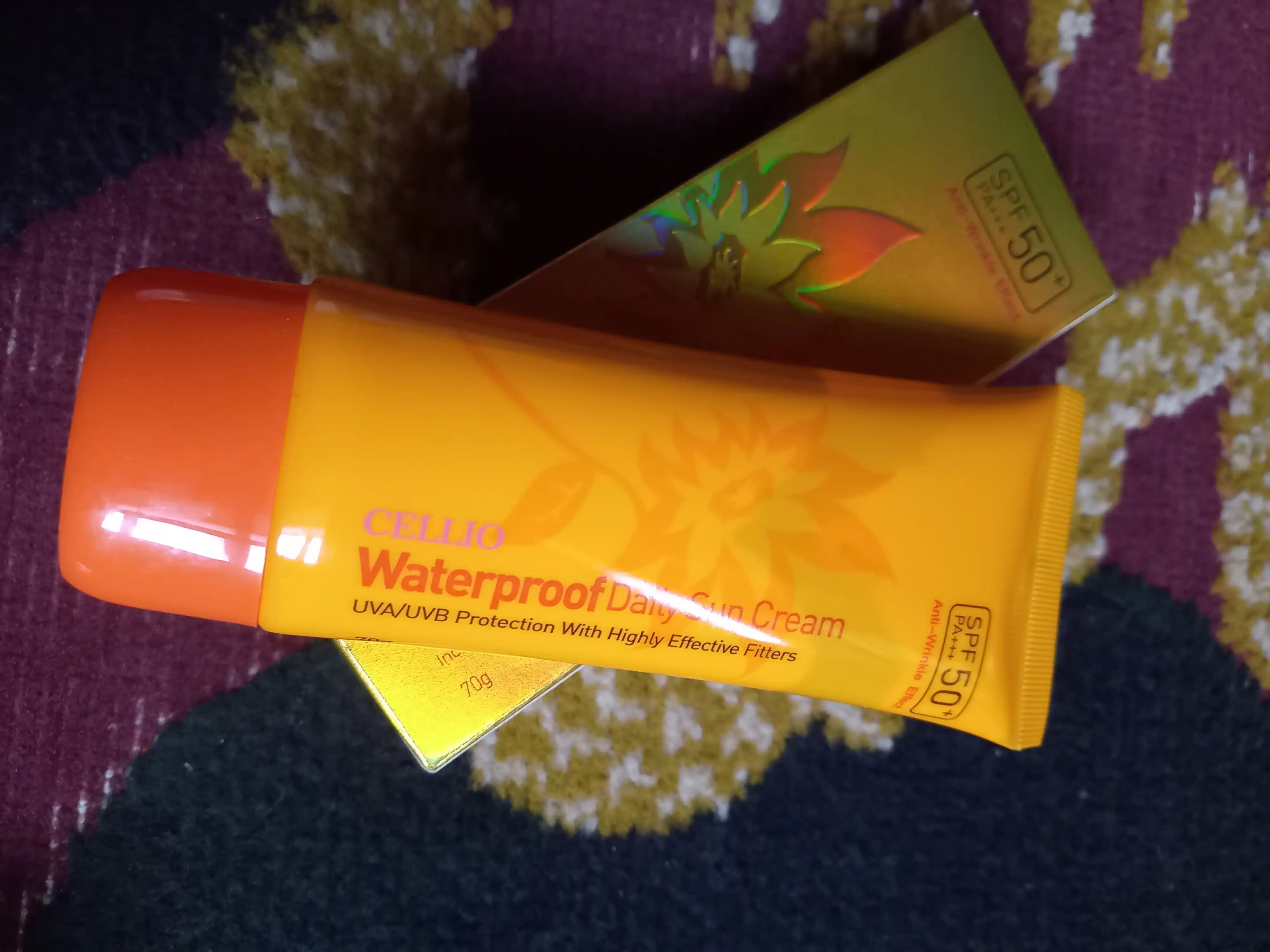 Солнцезащитный крем для лица и тела Sun Cream SPF 50 PA+++, 70 гр