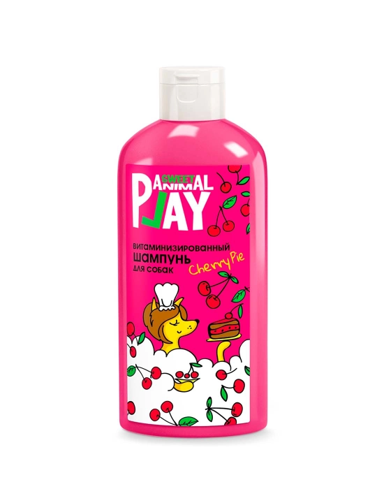Animal Play vitaminli shampun, gilos pirogi hidi bilan - 