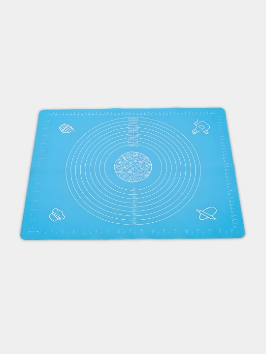Silikon pishiriq kovrigi 50x40 sm, non-stick baking mat xamir yoyish uchun