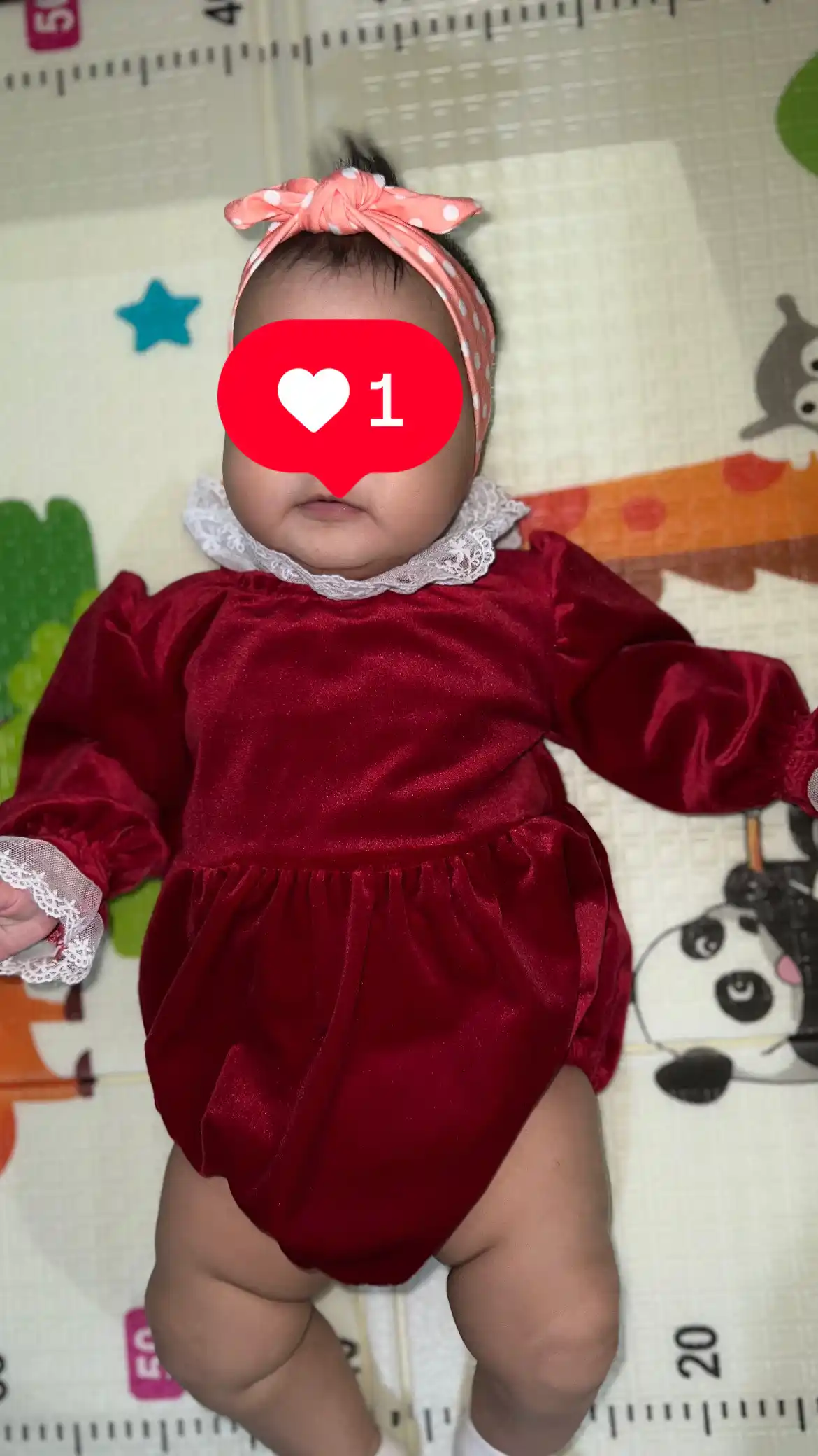 Qizaloqlar uchun velyur romper bodi