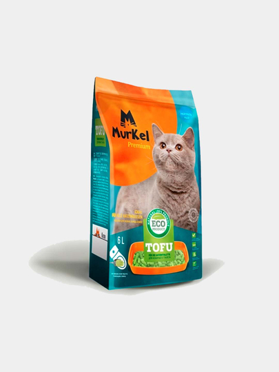 Тофу наполнитель Murkel с ароматом лаванды 12000 мл