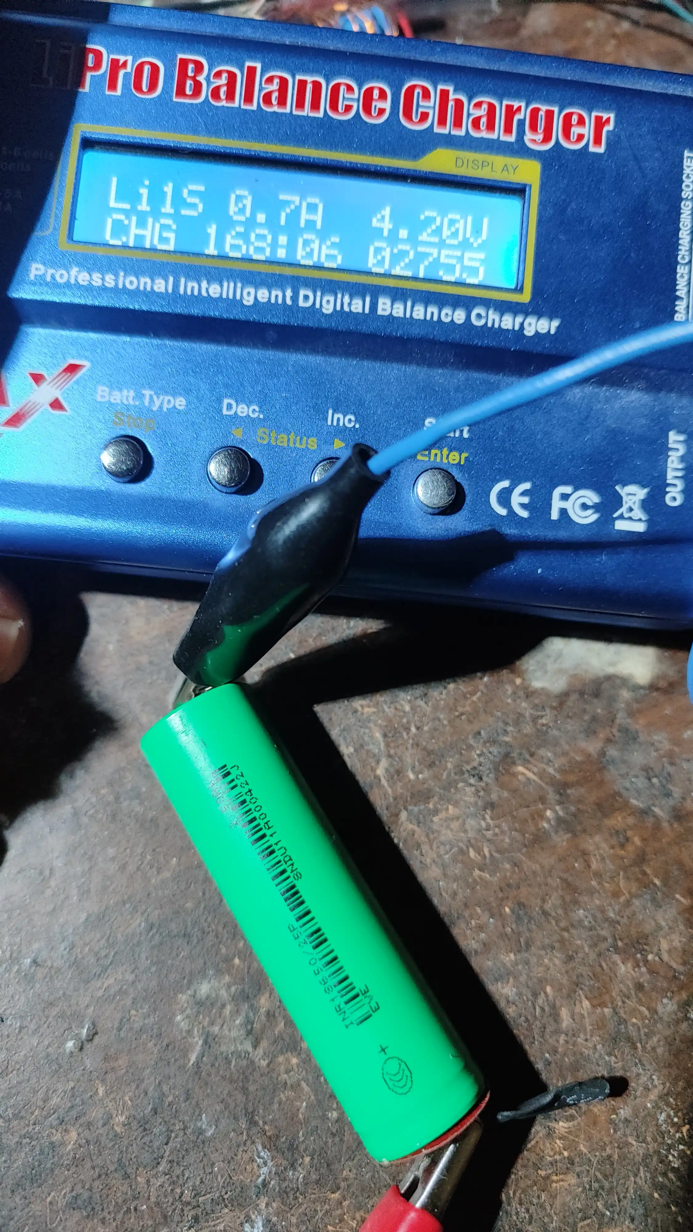 Li-ion аккумулятор 3.7V 2600mAh