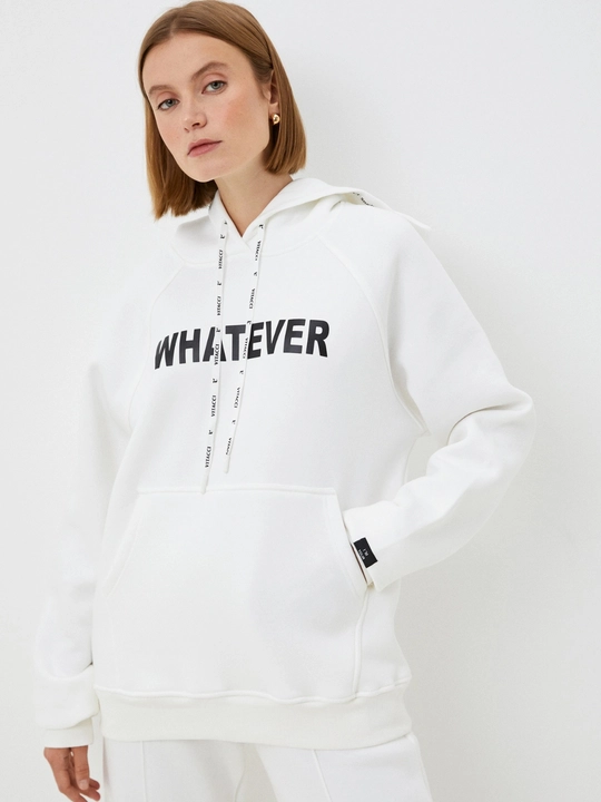 "Whatever" ayollar sport kostyumi - xudi va hoshiyali shim - 
