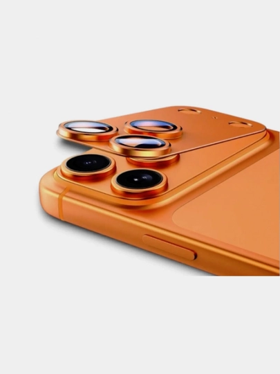Защитное стекло для камеры iPhone 18/17 Pro/Pro Max. Green Lion Camera Lens Полная защита - 