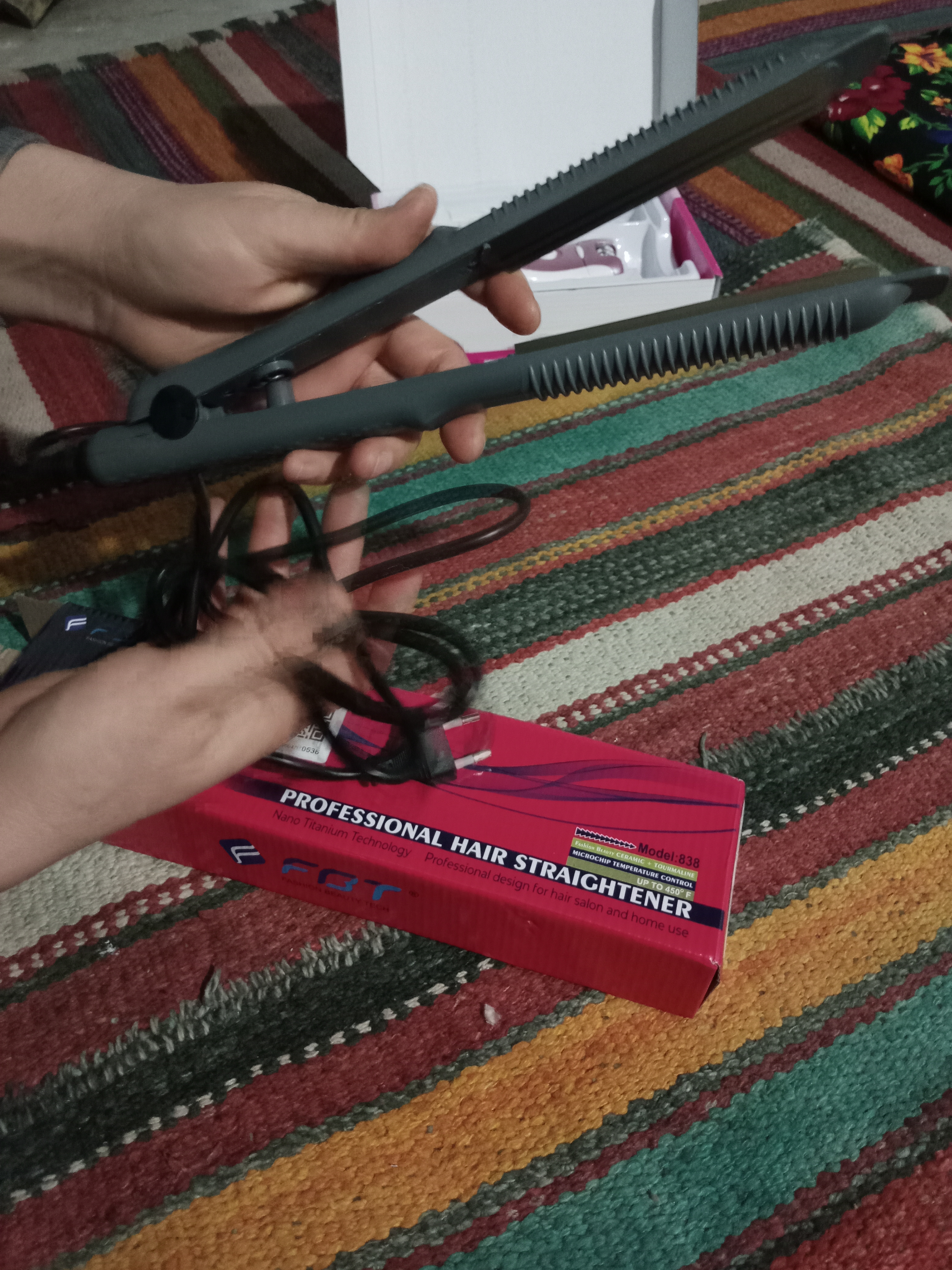 Soch uchun professional dazmol, togrilagich