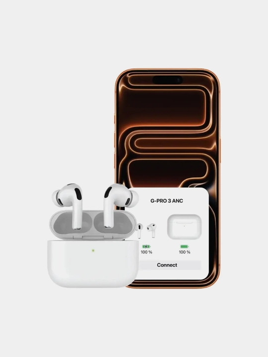Simsiz quloqchinlar Green Lion Earbuds Pro3 ANC, faol shovqinni kamaytirish