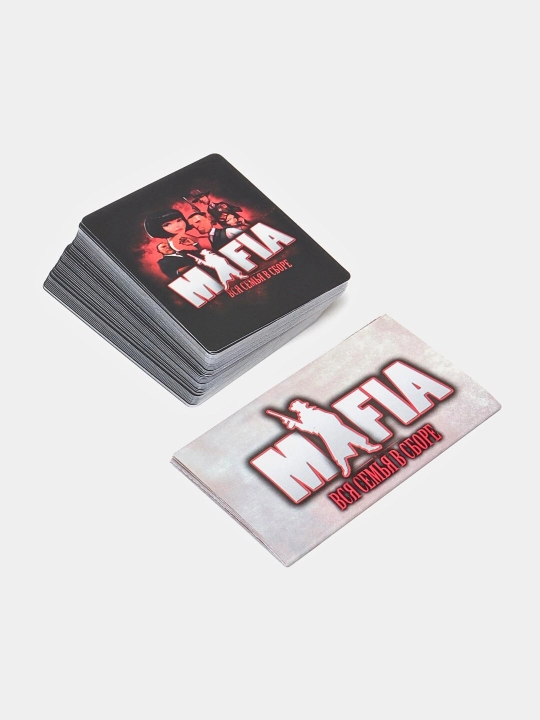 MAFIA GAME” stol o‘yini — mantiq va deduksiya asosidagi rolli o‘yin, 12+, 14+