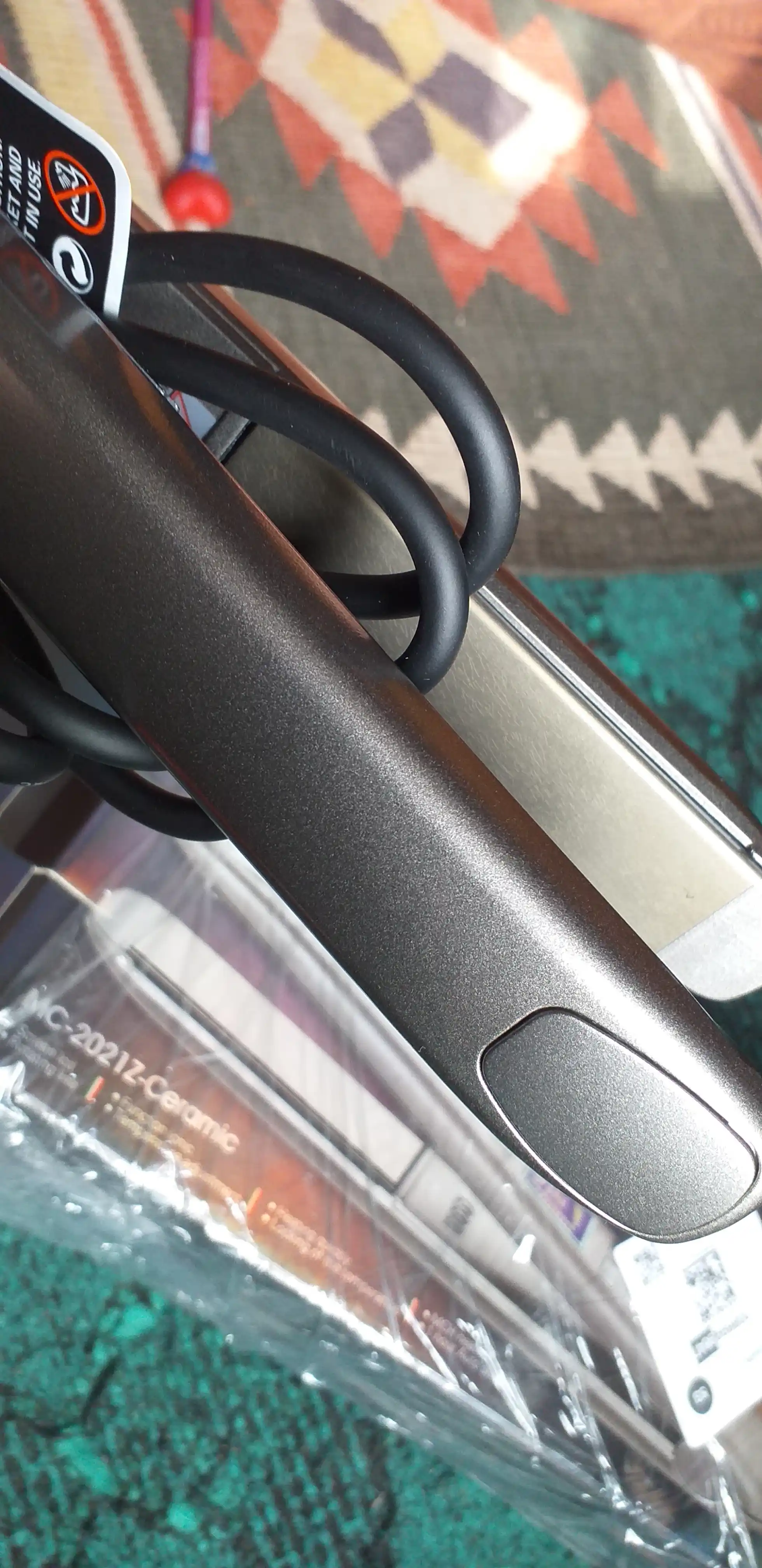 Professional soch tekislovchi dazmol MAC Styler MC-2021 Keramika, LCD displeyli