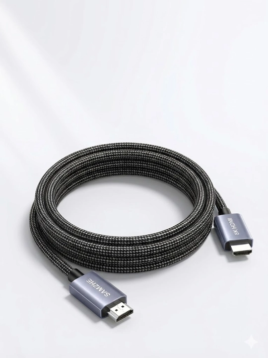 Кабель HDMI 2.1 – 8K 60Гц, 4K 240Гц сверхчёткая передача видео для ноутбуков, телевизоров