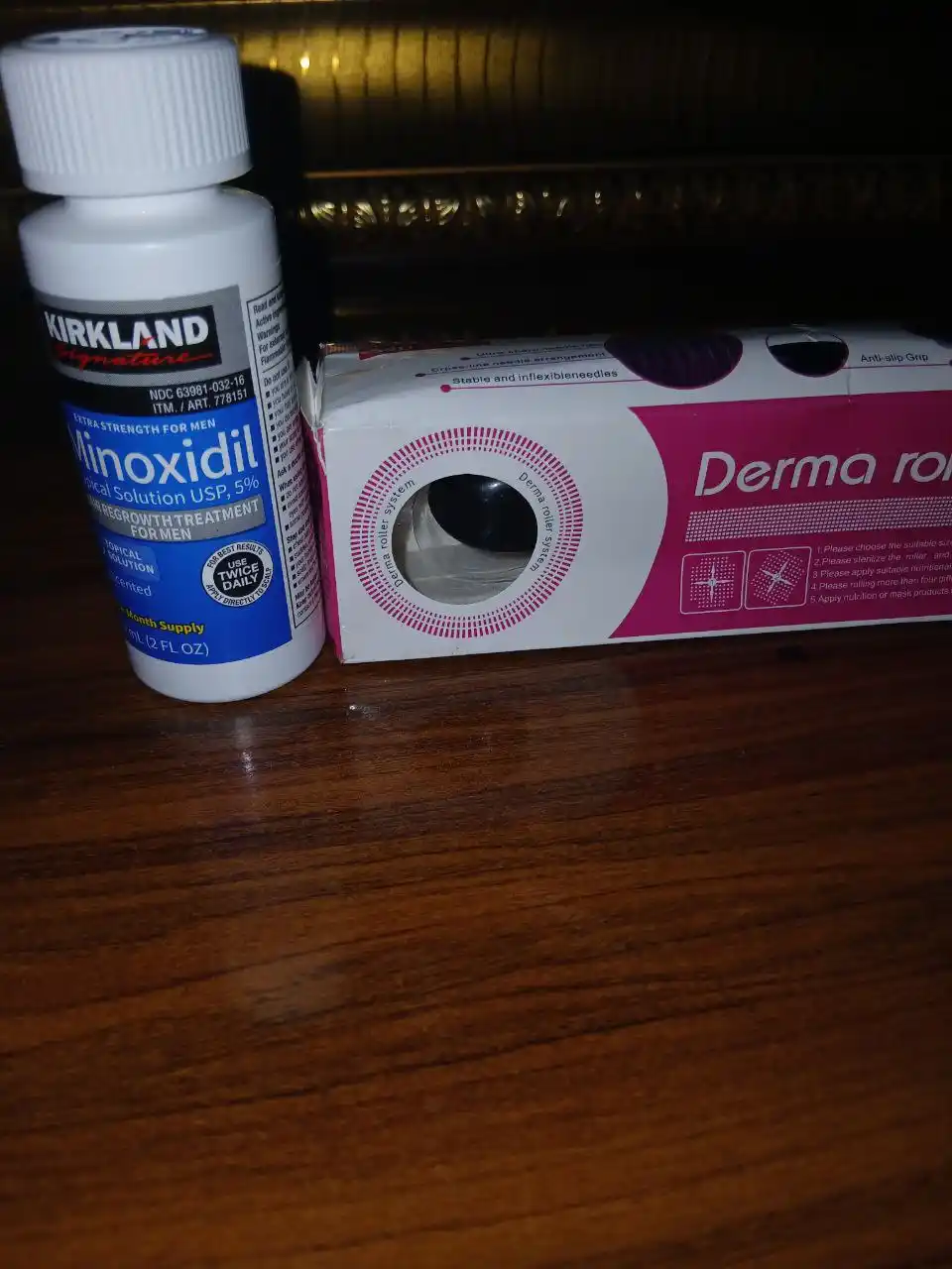 Soch va soqol o'stirish uchun minoksidil Kirkland Minoxidil 5%, 60 ml