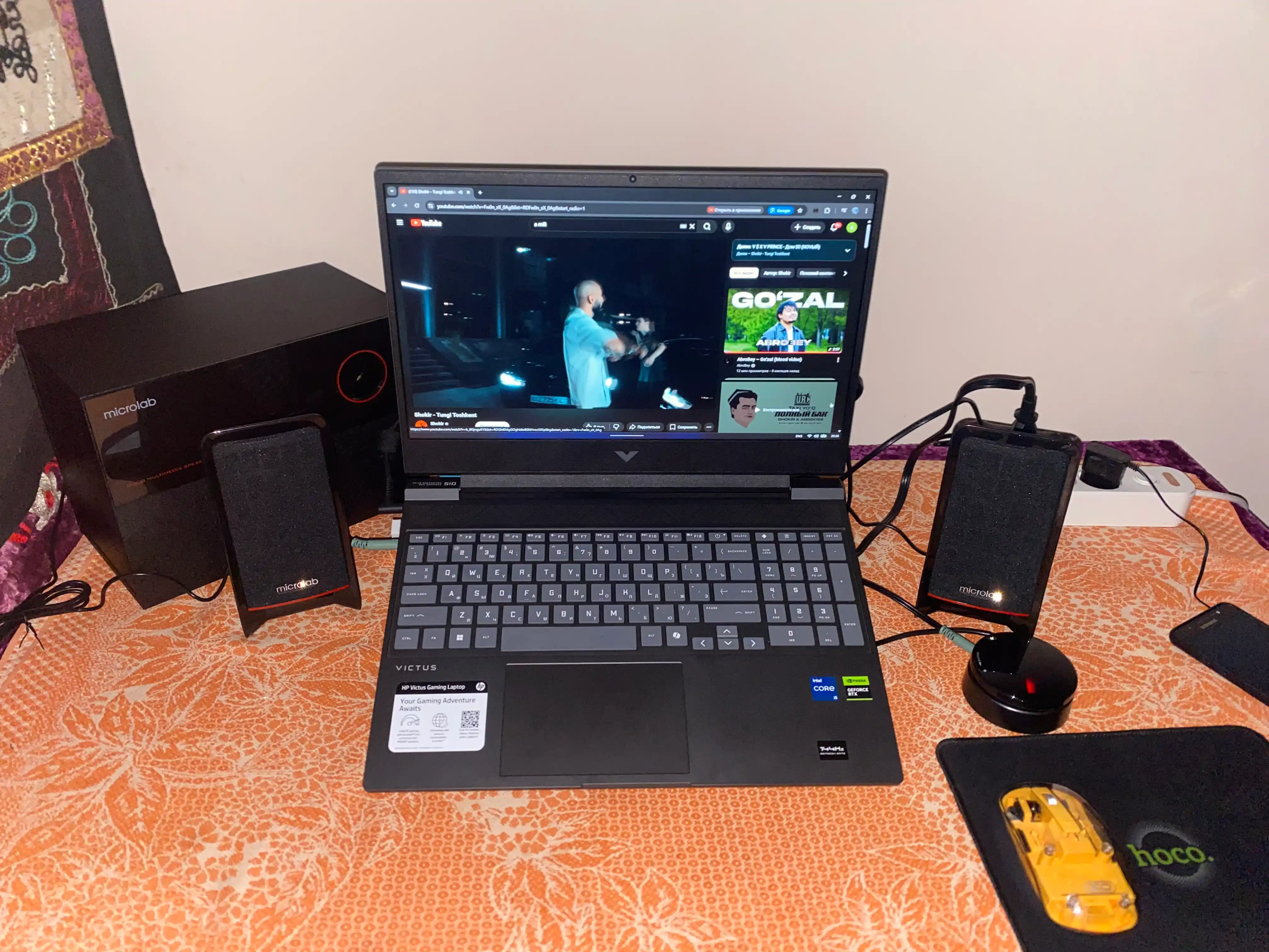 Сабвуфер Microlab M‑200 / 2.1 / 40 Вт RMS (2×12 Вт + 16 Вт) / AUX / RCA / MDF корпус