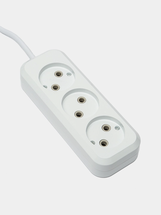 Universal elektr uzatma kabeli,udinitel troynik, 3, 5, 8, 10, 15 metr
