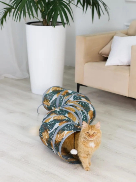 Игровой тоннель для кошек, собак мелких пород и кроликов