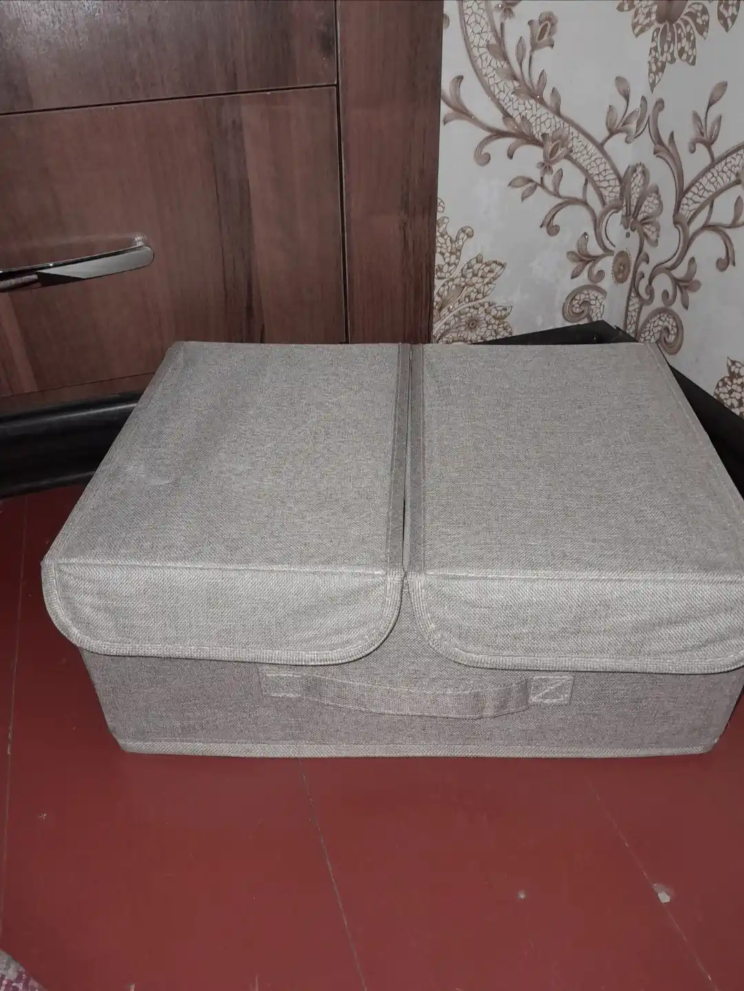 Органайзер для хранения одежды FORRIS HOME, кофр для белья с крышкой, набор 13+37 л