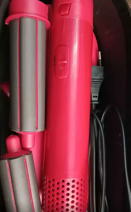 Фен-стайлер Dyson, 5 в 1, для всех типов волос, с кейсом, плойка
