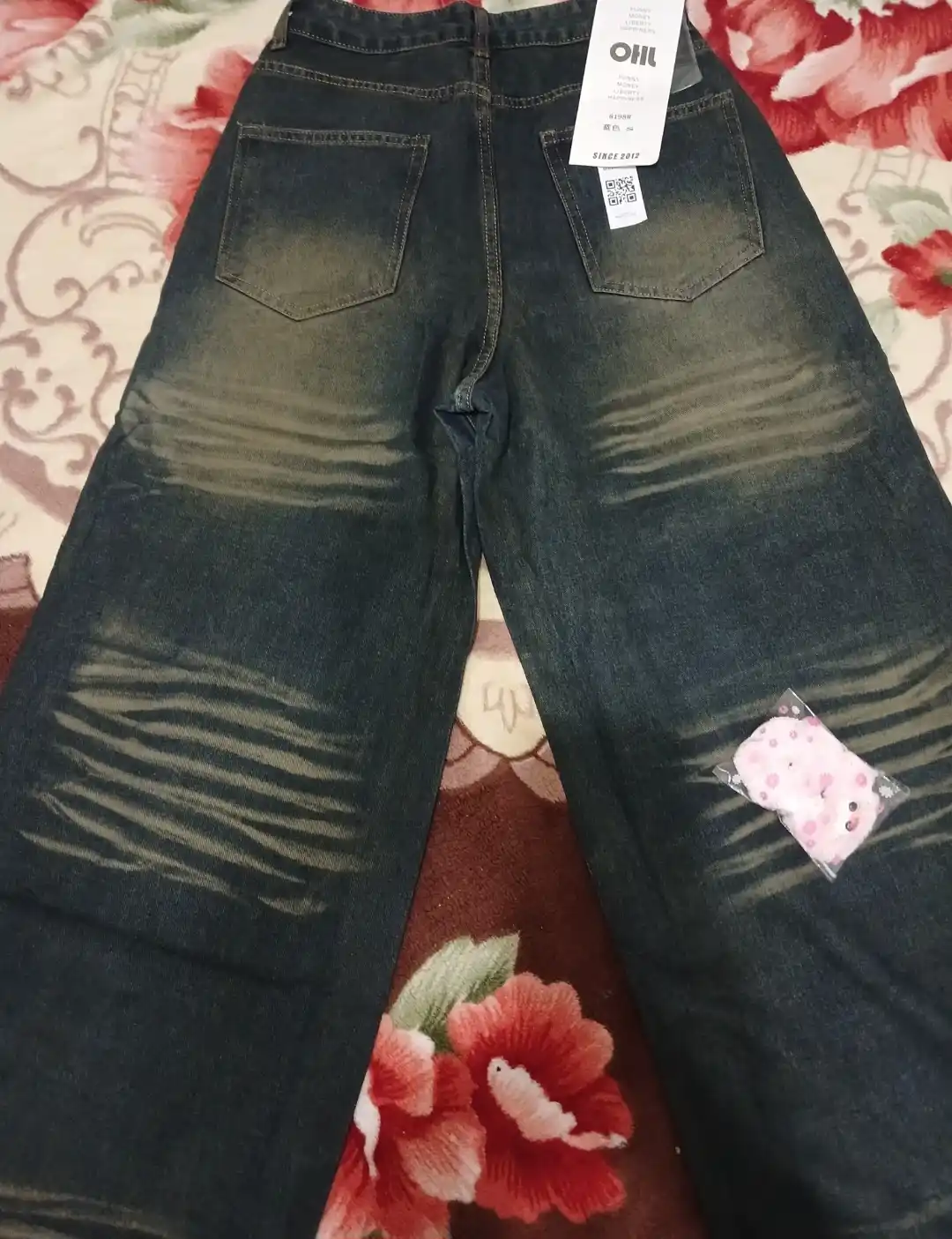 Ayollar uchun baggy jinsi, oversize, keng toʻgʻri, ko‘cha uslubidagi zamonaviy jinsilar