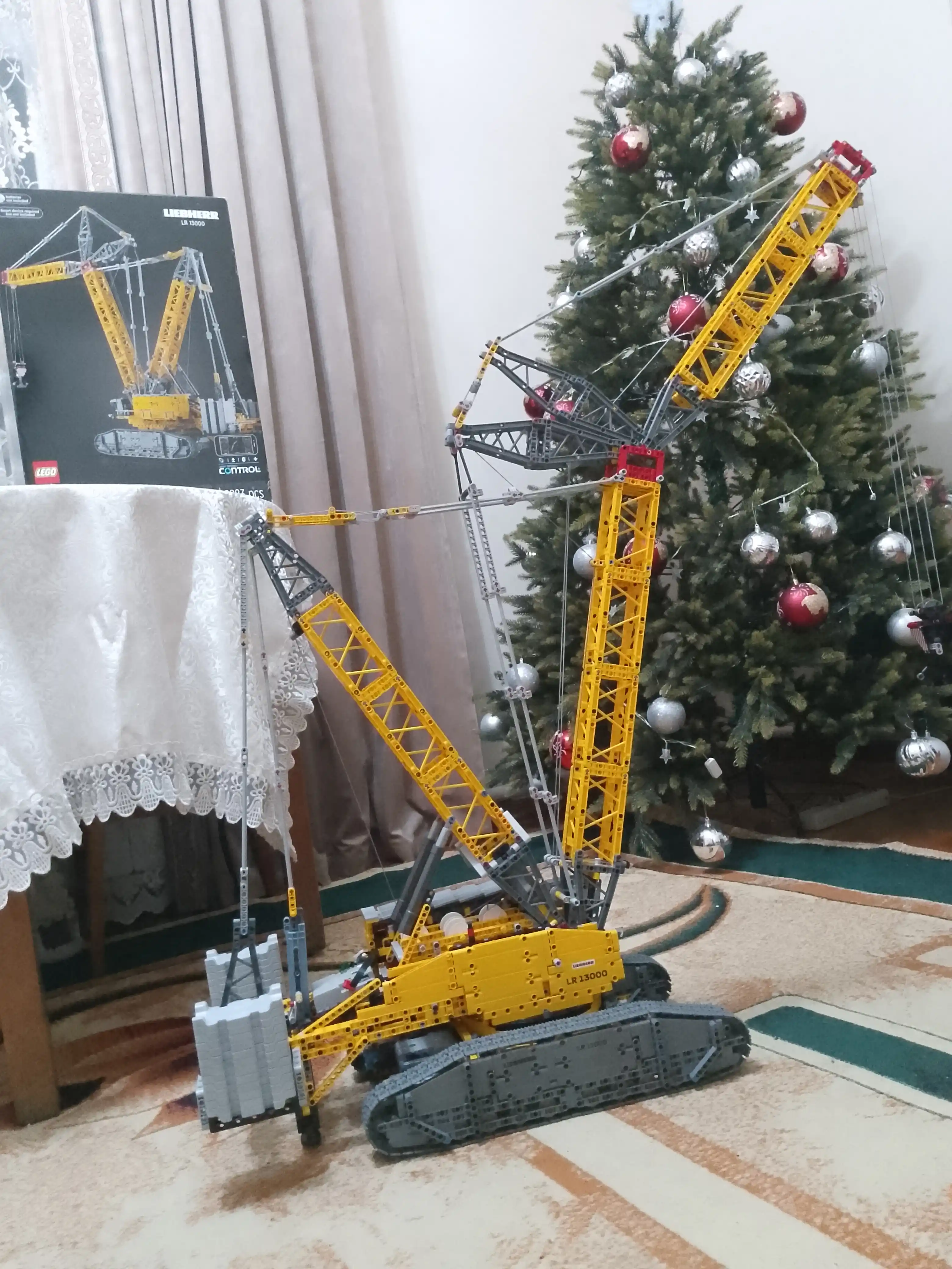 LEGO Technic 42146 Liebherr LR 13000 g‘ildirakli krani konstruktori, 2883 dona