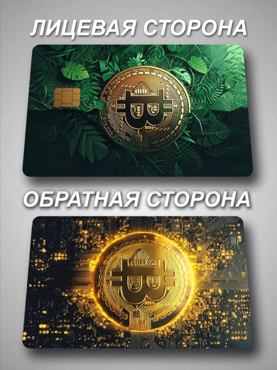 Наклейка для банковской карты