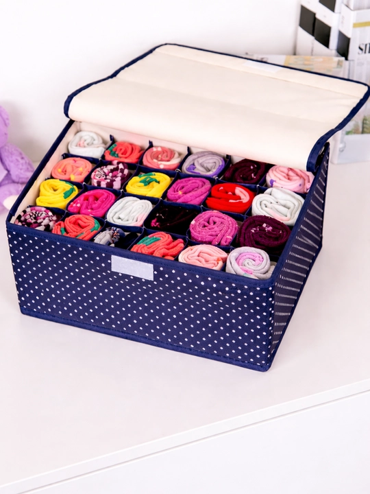 Qopqoqli ko‘p bo‘limli matoli organizer - 