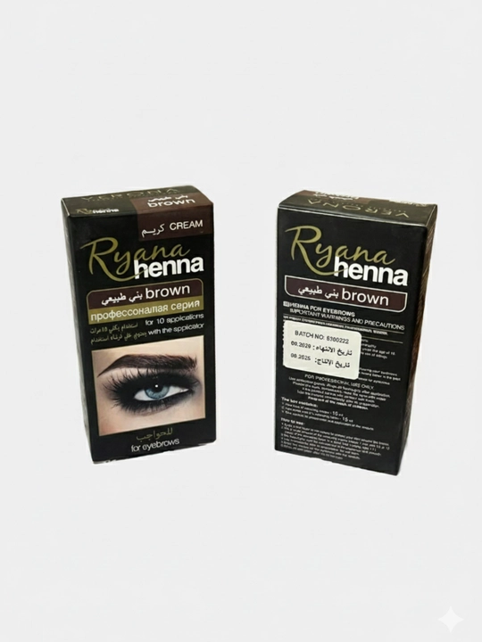 Крем хна для бровей Ryana eyebrow henna