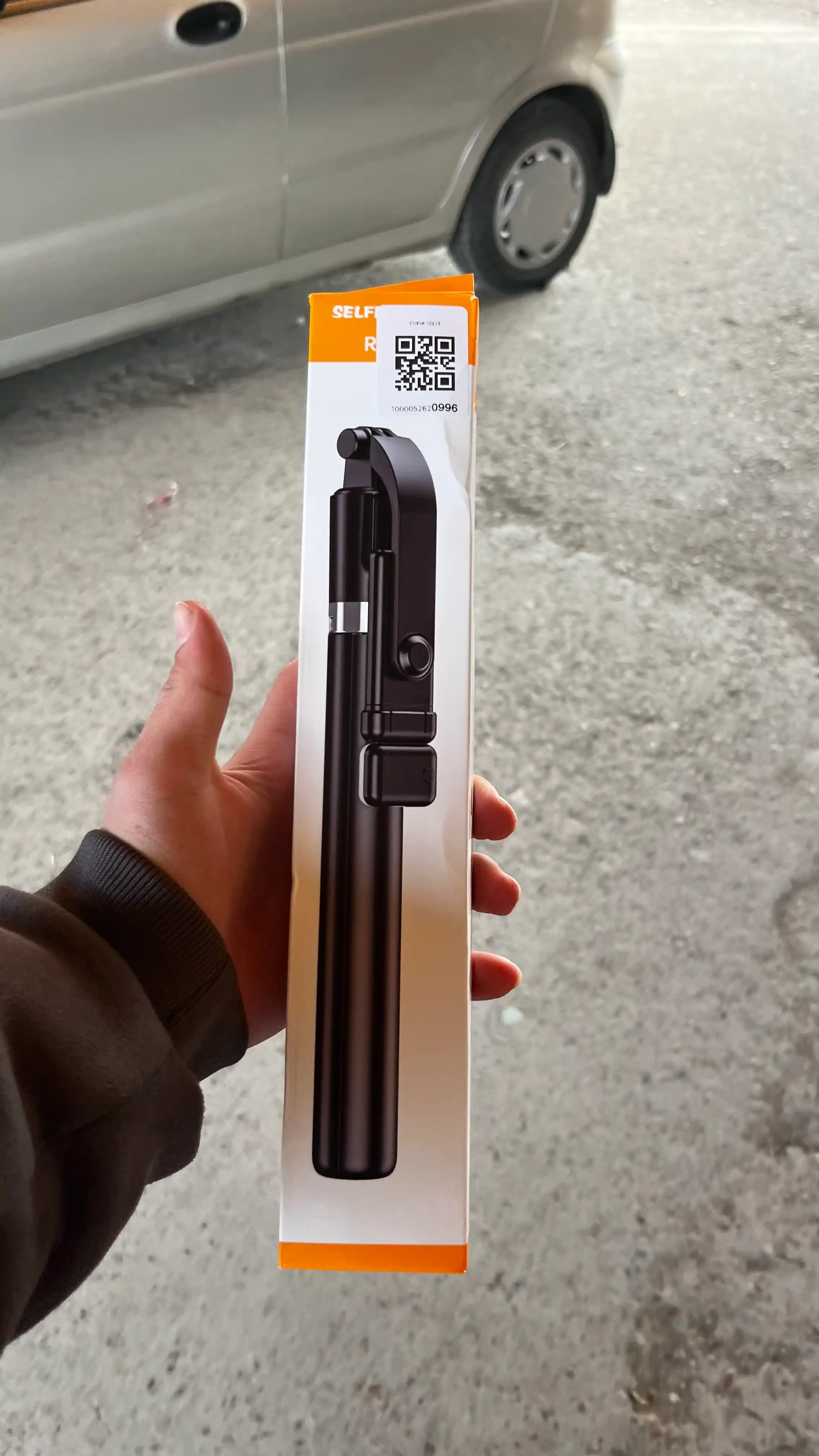 Monopod LED va Bluetooth pulti bilan, smartfonlar, iPhone, Android uchun selfi tayoqchasi