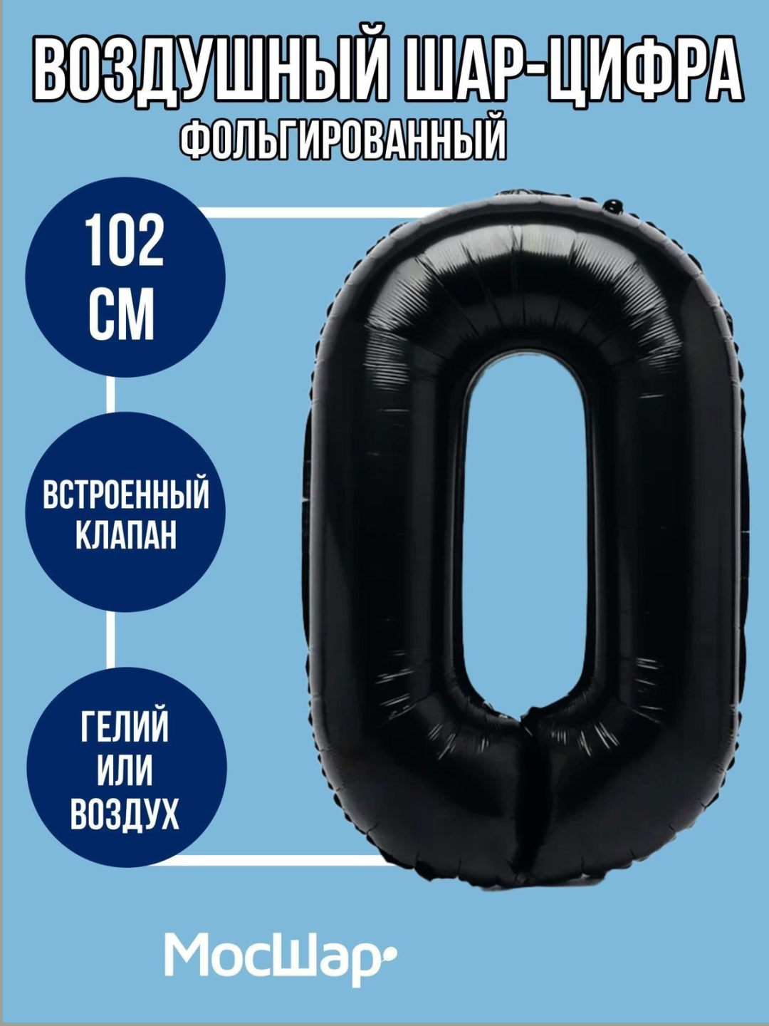 Большой воздушный шар в виде цифры, 1 м, цифры дня рождения, воздушные шары, фотозона