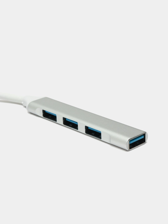 USB-хаб, разветвитель на 4 порта, Type-C, переходник 3.0 концентратор