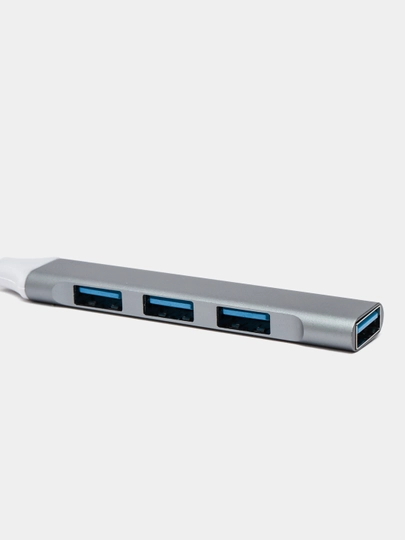 USB-хаб, разветвитель на 4 порта, Type-C, переходник 3.0 концентратор