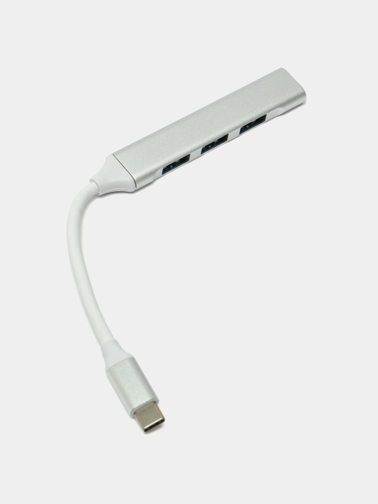 USB-хаб, разветвитель на 4 порта, Type-C, переходник 3.0 концентратор - 