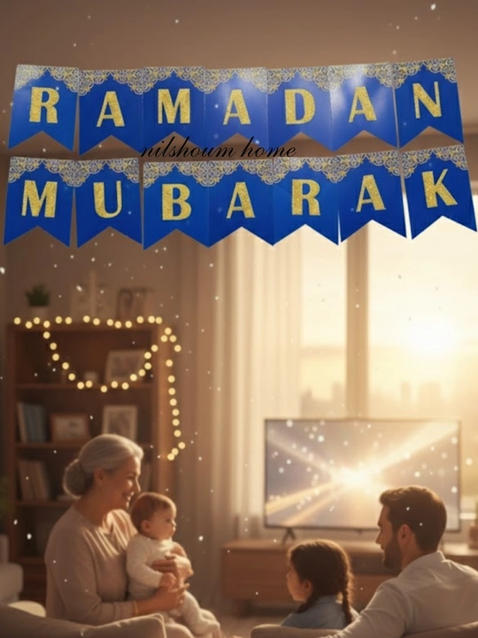 Ramadan Muborak bayram bezaklari