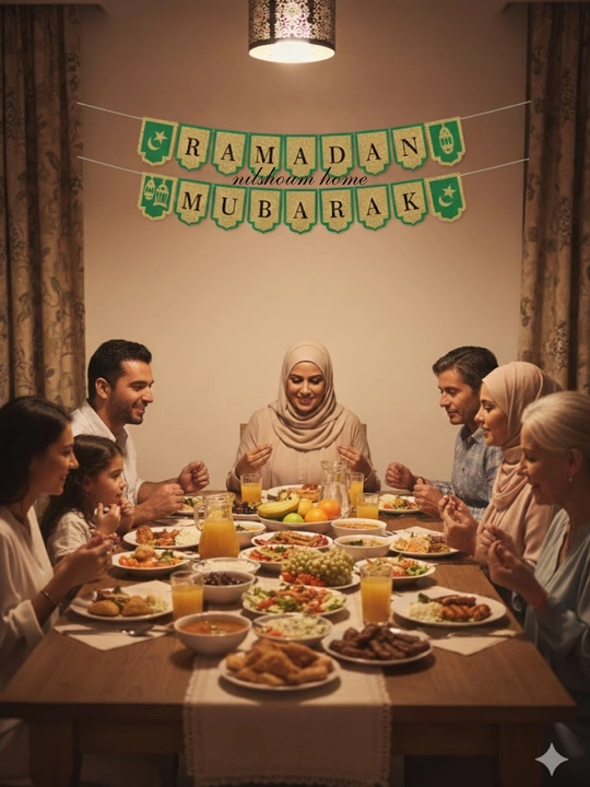 Ramadan Muborak bayram bezaklari